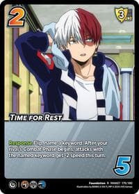 Time for Rest