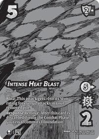 Intense Heat Blast (Alternate Art)