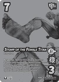Stomp of the Female Titan (Alternate Art)