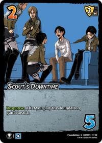 Scout's Downtime