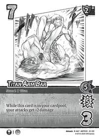 Titan Arm Bar (Alternate Art)