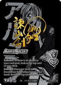 Armin Arlert (Serial Numbered)