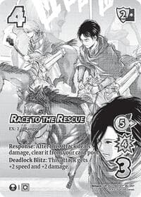 Race to the Rescue (Alternate Art)