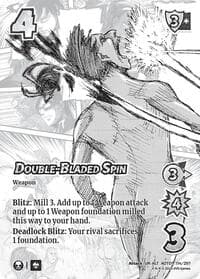 Double-Bladed Spin (Alternate Art)