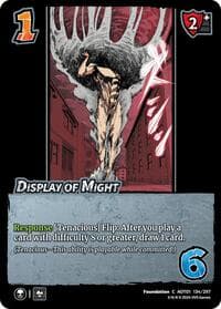 Display of Might