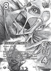 Violent Betrayal (Alternate Art)
