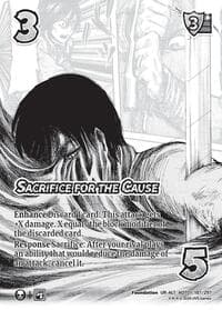 Sacrifice for the Cause (Alternate Art)