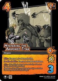 Hindering the Armored Titan
