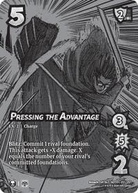 Pressing the Advantage (Alternate Art)