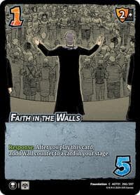 Faith in the Walls