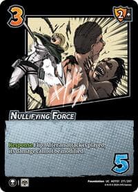 Nullifying Force