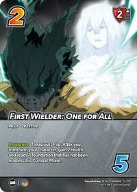 First Wielder: One for All (Alternate Art)