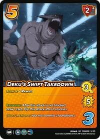 Deku's Swift Takedown