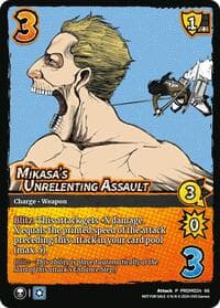 Mikasa's Unrelenting Assault