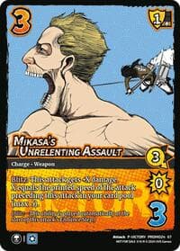 Mikasa's Unrelenting Assault (Victory)