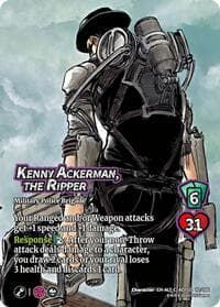 Kenny Ackerman, the Ripper (Alternate Art)