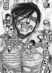 Teaming with the Attack Titan (Alternate Art)