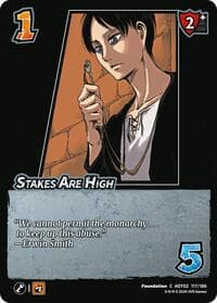 Stakes Are High