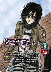 Mikasa Ackerman, Protective Friend (Alternate Art)