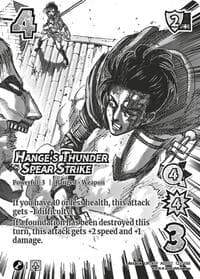 Hange's Thunder Spear Strike (Alternate Art)