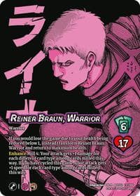Reiner Braun, Warrior // Reiner, Armored Titan Advancing
