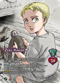 Zeke Yeager // Zeke, Beast Titan (Alternate Art)