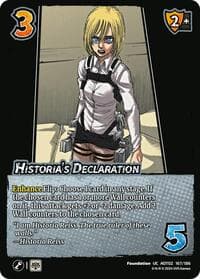 Historia's Declaration