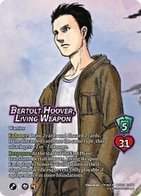 Bertolt Hoover, Living Weapon // Bertolt, Colossus Titan Advancing (Alternate Art)