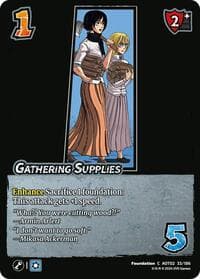 Gathering Supplies