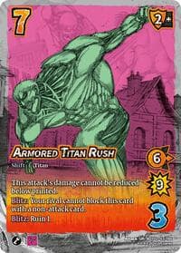 Armored Titan Rush // Reiner's Toughness