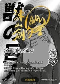 Zeke, Beast Titan (Serial Numbered)