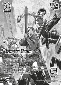 Fight for Truth (Alternate Art)