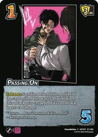 Passing On
