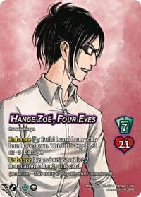 Hange Zoe, Four Eyes (Alternate Art)