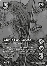 Erwin's Final Charge (Alternate Art)
