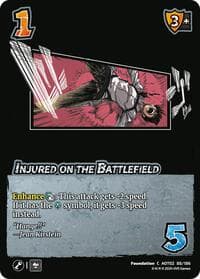 Injured on the Battlefield