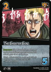 The Greater Goal