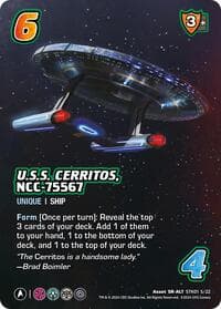 U.S.S. Cerritos, NCC-75567 (Alternate Art) (STK01 5/22)