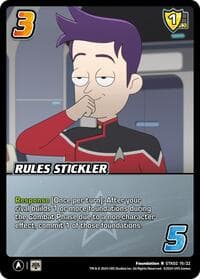Rules Stickler