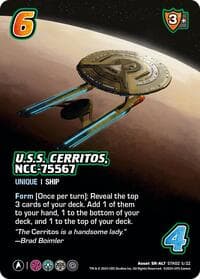 U.S.S. Cerritos, NCC-75567 (Alternate Art) (STK02 5/22)