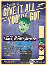 D'Vana Tendi, Eager Science Officer (Alternate Art)