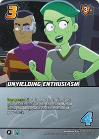Unyielding Enthusiasm (Alternate Art)