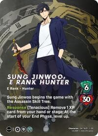 Sung Jinwoo, E Rank Hunter