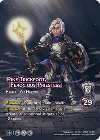 Pike Trickfoot, Ferocious Priestess (Alternate Art)