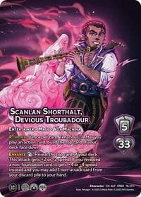 Scanlan Shorthalt, Devious Troubadour (Alternate Art)