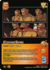 Cleaving Swipe