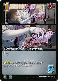Powering the Blightstaff