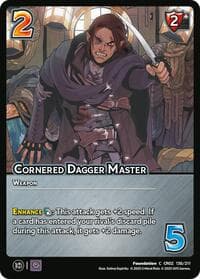 Cornered Dagger Master