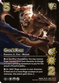 Grog's Rage (Alternate Art)