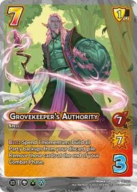 Grovekeeper's Authority